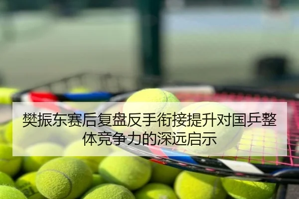 樊振东赛后复盘反手衔接提升对国乒整体竞争力的深远启示